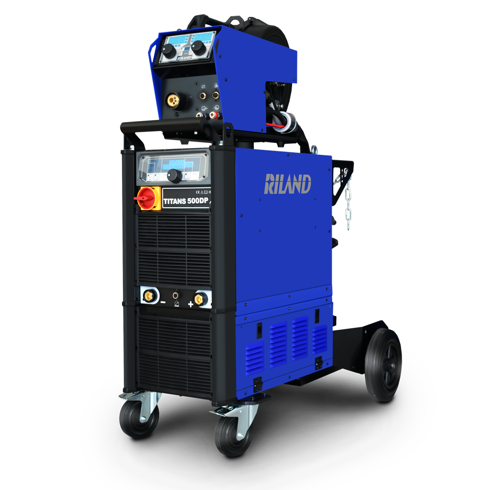 RILAND TITANS 500DP 380V 500A Double Pulse Synergic MIG Welder