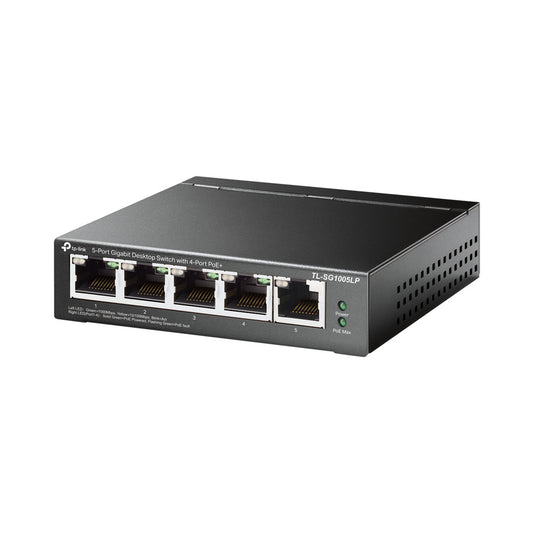 TP-LINK 5-PORT 100M DT SWITCH WITH 4-PORT POE