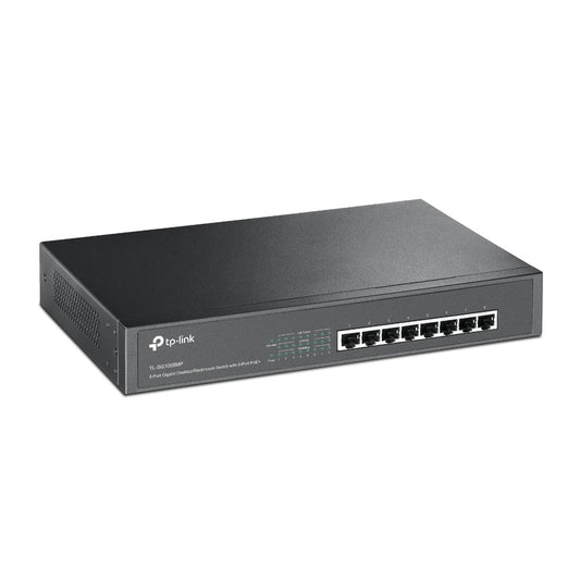 TP-LINK 8-PORT POE+ GIGABIT RACKMOUNT SWITCH