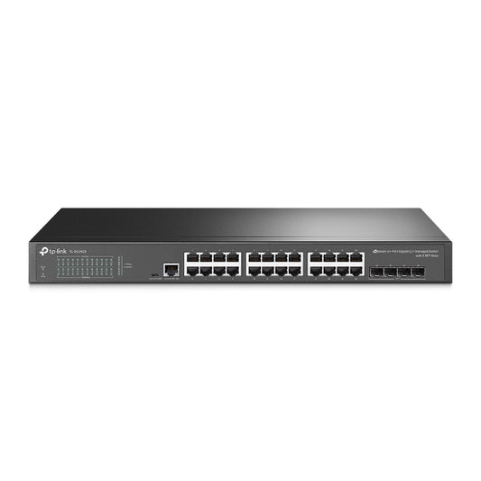 TP-Link 24-Port Gigabit L2+ Managed Switch with 4 x SFP Slots