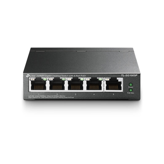 TP-Link 5 Port Gigabit Unmanaged Desktop POE Switch - Guards On Duty Shop & Security Guards