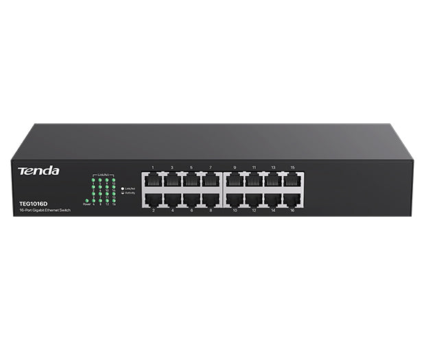 Tenda TEG1016D 16-Port Rackmount Gigabit Switch
