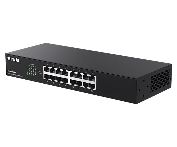 Tenda TEG1016D 16-Port Rackmount Gigabit Switch