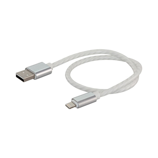 0.4m Usb to Lightning Woven Mesh Cable — LinkQnet | Guards on Duty Shop