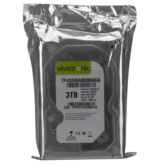 3TB Refurb 3.5INCH HDD — Tronitech | Guards on Duty Shop