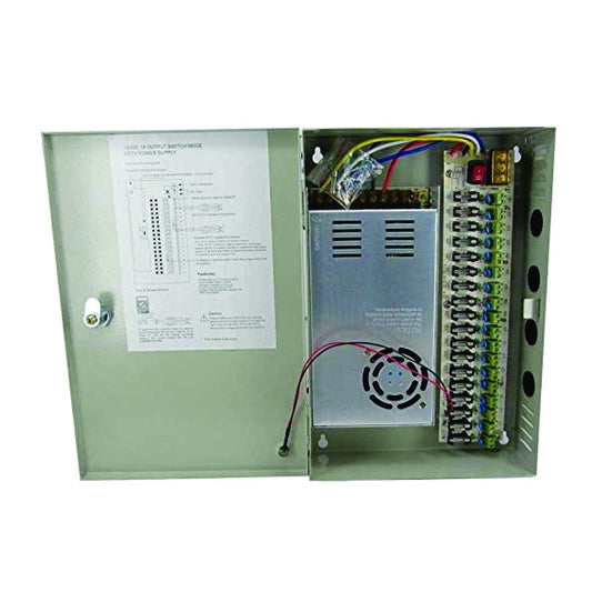 12V 20A 18WAY BOX Power Supply — Tronitech | Guards on Duty Shop