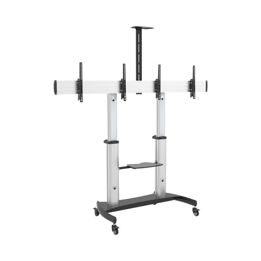 Bracket Dual 37-60inch Av Trolley Stand 50kg, 1.6m — LinkQnet | Guards on Duty Shop
