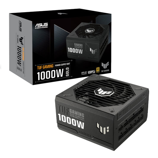 Asus TUF Gaming 1000W 80 PLUS Gold ATX Modular Power Supply - Black - Guards On Duty Shop & Security Guards