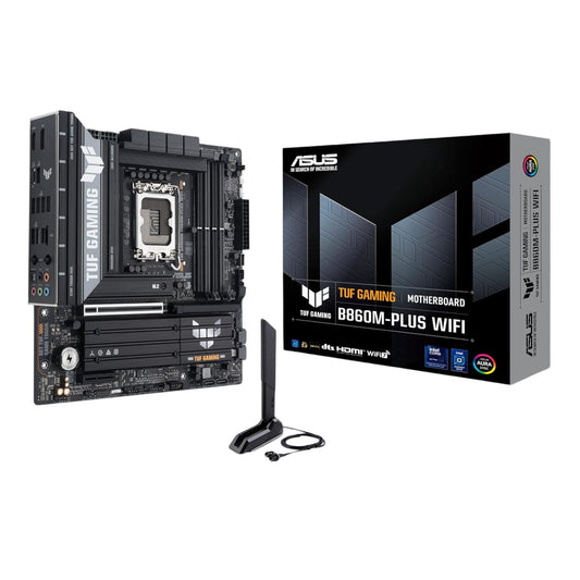Asus TUF Gaming B860M-Plus Wi-Fi M-ATX Motherboard – Intel LGA1851, DDR5, PCIe 5.0. Wi-Fi 7 - Guards On Duty Shop & Security Guards