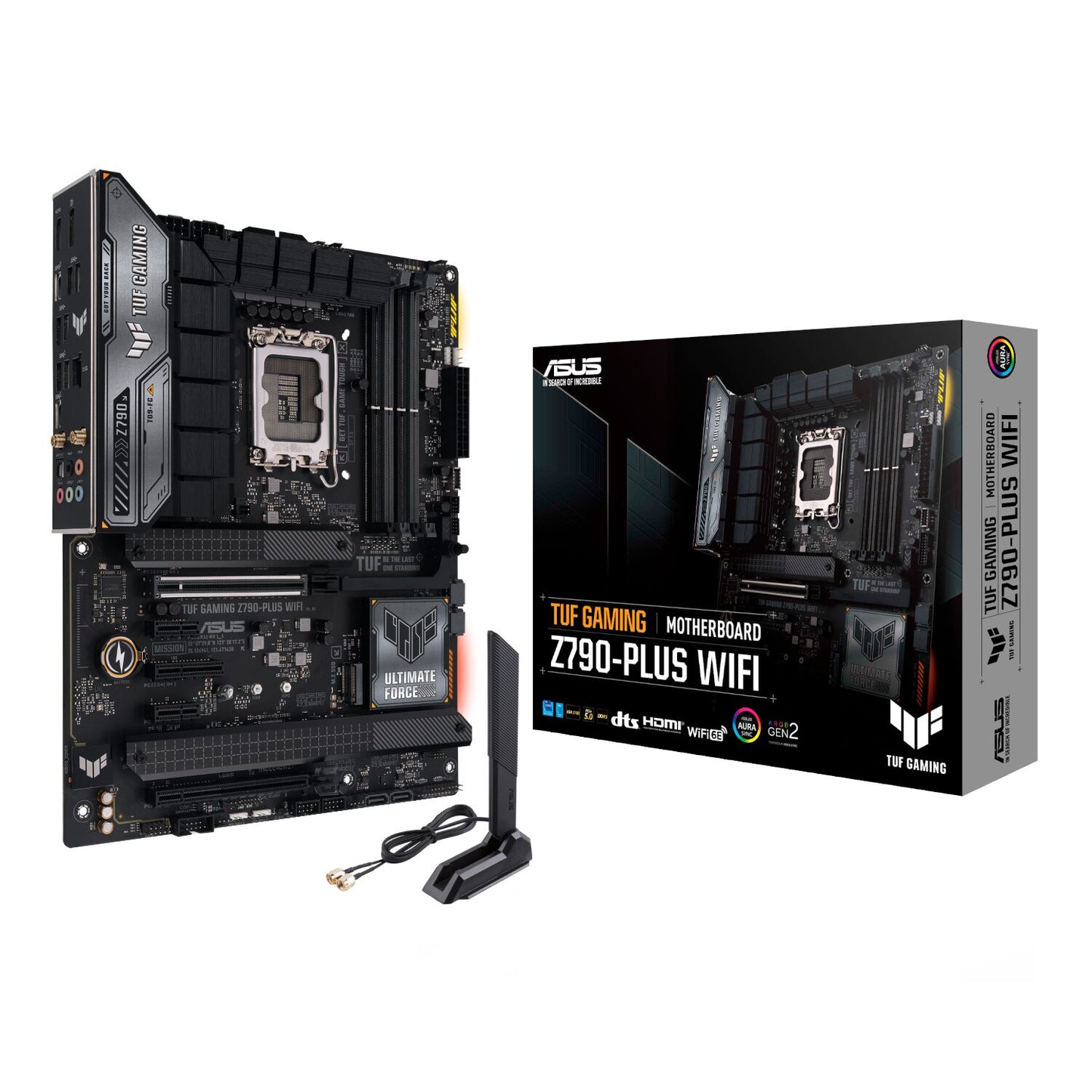 Asus TUF Gaming Z790-Plus Wi-Fi ATX Motherboard - Intel LGA1700, DDR5, PCIe 5.0. Wi-Fi 6E - Guards On Duty Shop & Security Guards