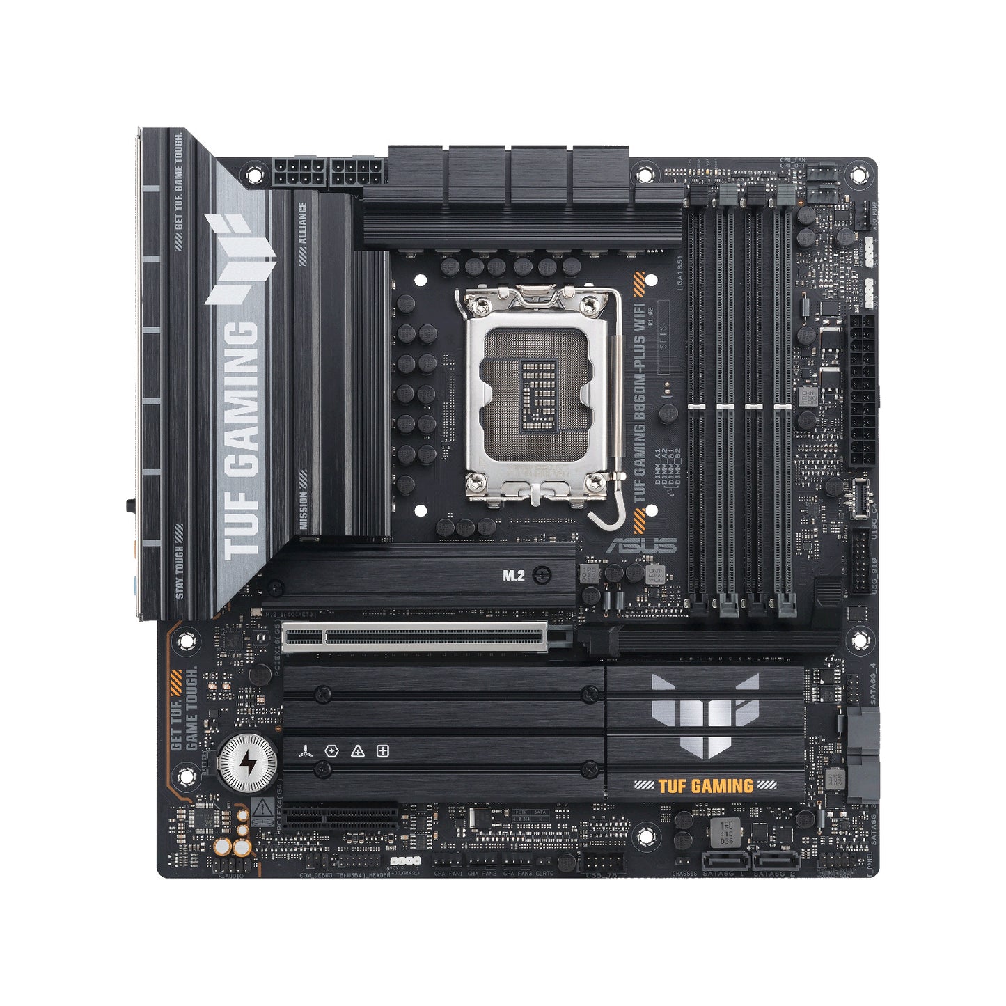 Asus TUF B860 LGA-1851 4X DDR5 Micro-ATX Gaming Motherboard - Guards On Duty Shop & Security Guards