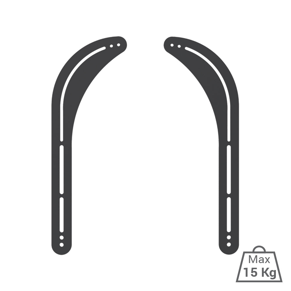 Sound Bar Bracket – Mount above or under 32″-70″ 15kg (TVARM-SB01)