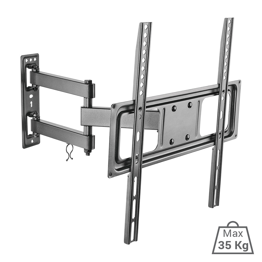 Flat Screen Wall Mount – Full Motion 32″-55″ 35kg (TVARMECPL01S)