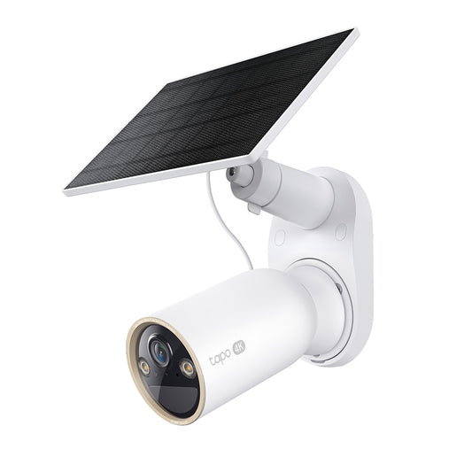 TP-LINK TAPO 4K 8MP CAMERA & SOLAR PANEL