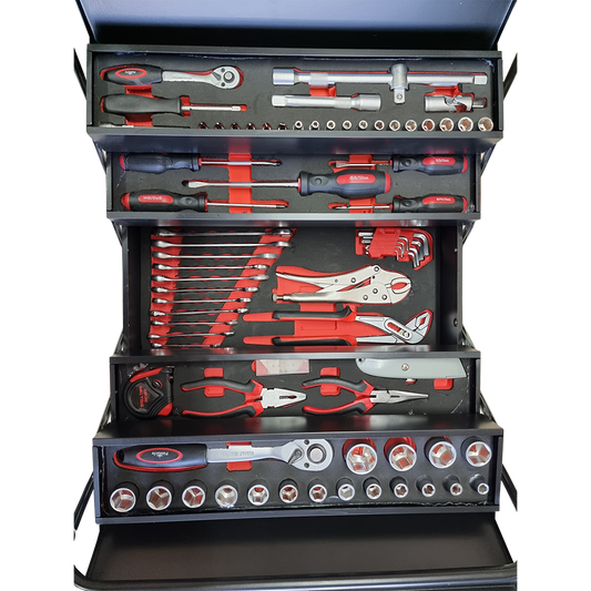 Pinnacle Toolset 85pcs with 5-Tier Metal Case - Guards On Duty Shop & Security Guards
