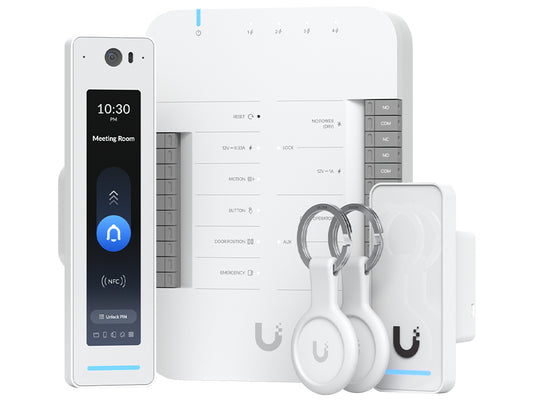 Ubiquiti UniFi Access G3 Starter Kit Pro with Hub & 2x Readers - Guards On Duty Shop & Security Guards