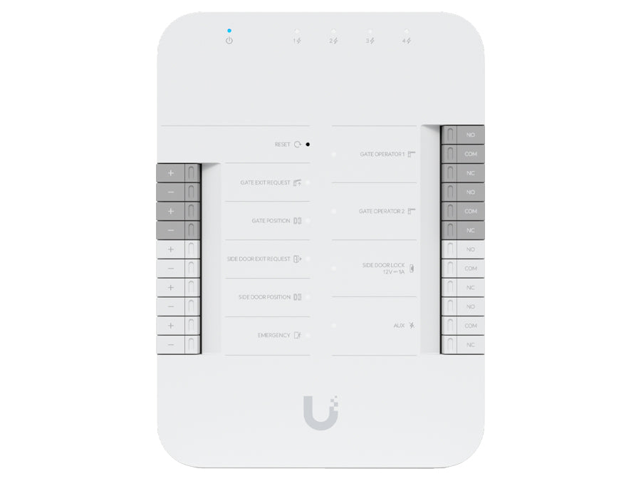 Ubiquiti UniFi Access Gate Hub 5x Input, 4x Relay | UA-Hub-Gate - Guards On Duty Shop & Security Guards