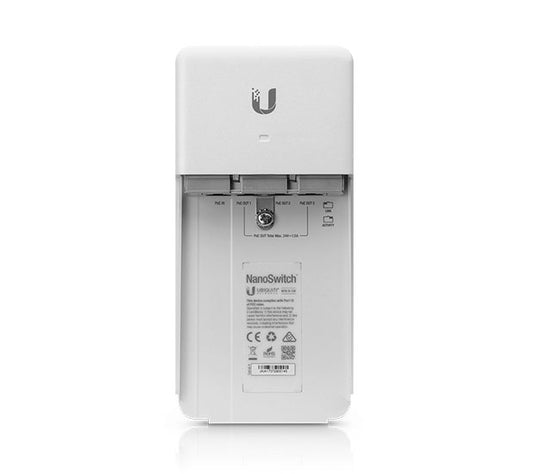 Ubiquiti NanoSwitch – Gigabit Outdoor Switch with PoE Passthrough