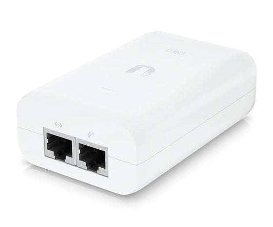 Ubiquiti 48V 30W Gigabit PoE Adapter (U-POE-at)