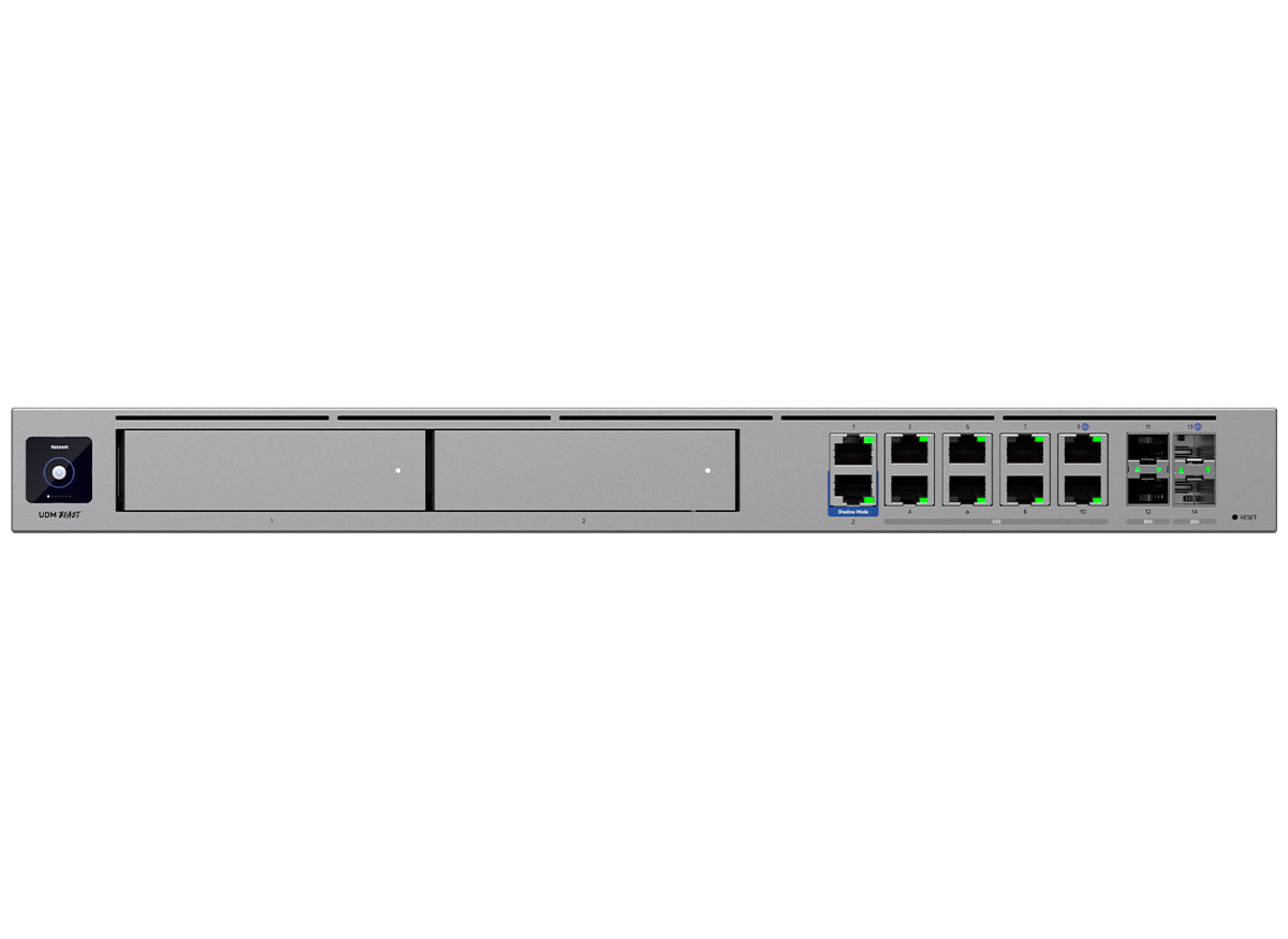 Ubiquiti UniFi Dream Machine Beast 8 x 10G Ethernet 2SFP28 2SFP+