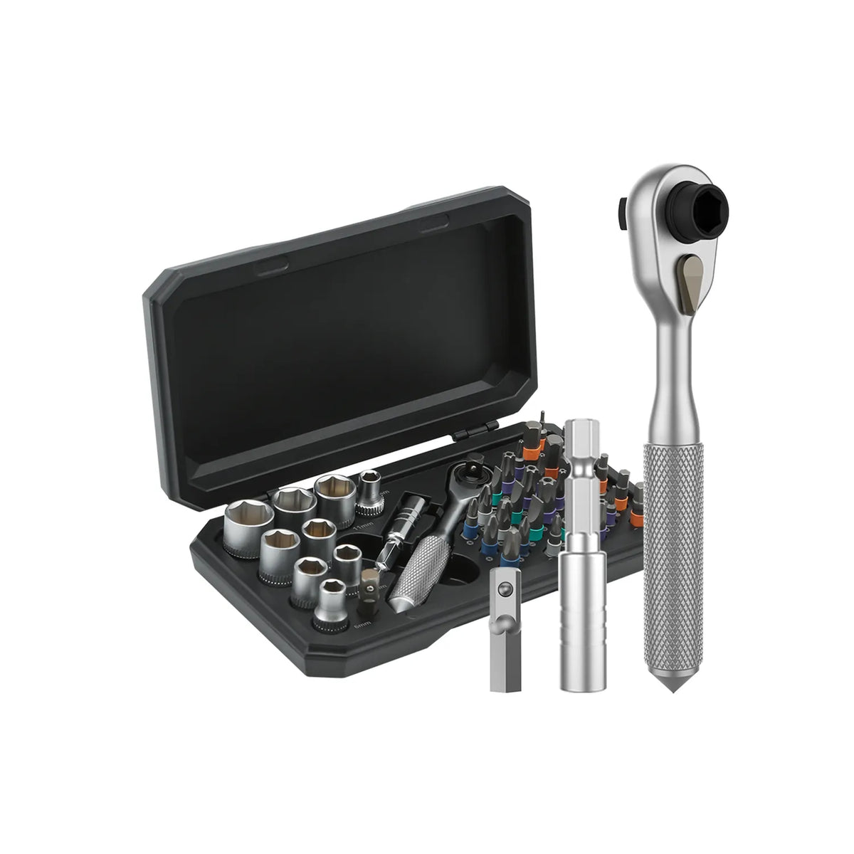 42-in-1 Compact Ratchet Socket Set