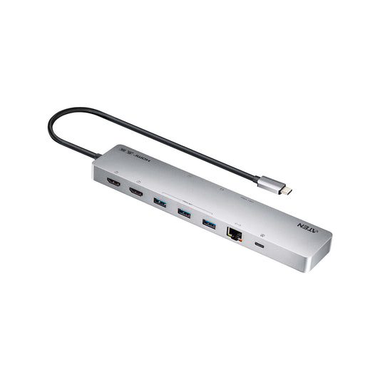 Aten 11-in-1 USB-C Multiport Dock with Power Pass-Through