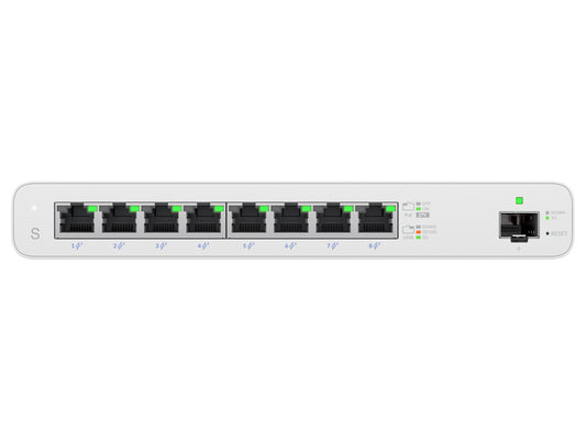 Ubiquiti UISP Switch 8 Port Gigabit PoE 110W 1SFP - Guards On Duty Shop & Security Guards