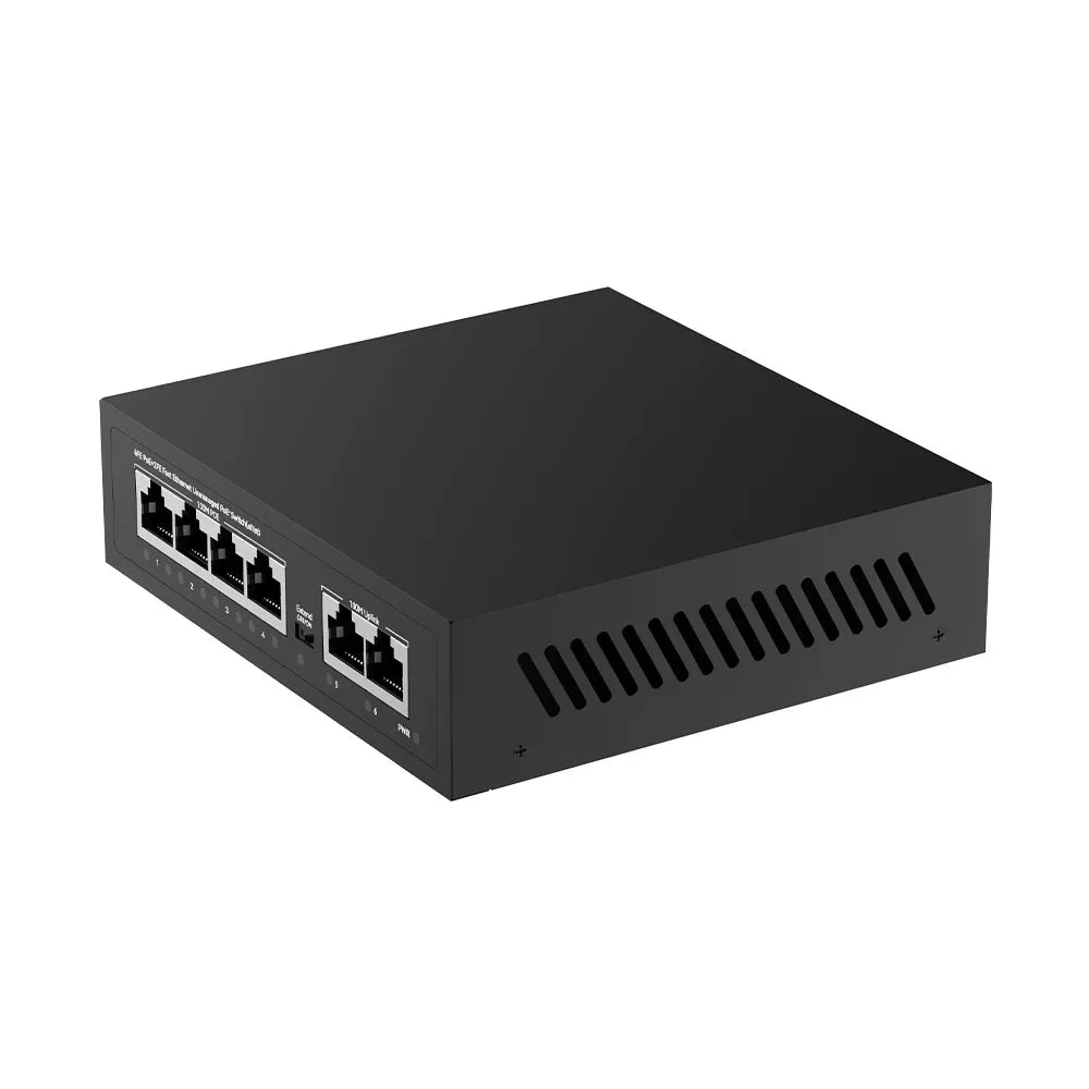 UltraLAN UL-FS1006P – 4-Port 100Mbps PoE Switch