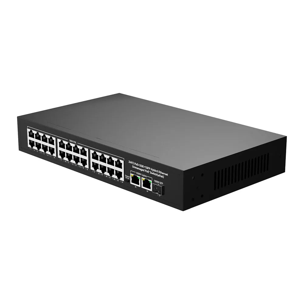 UltraLAN UL-FS1026PS – 24-Port PoE Switch with SFP