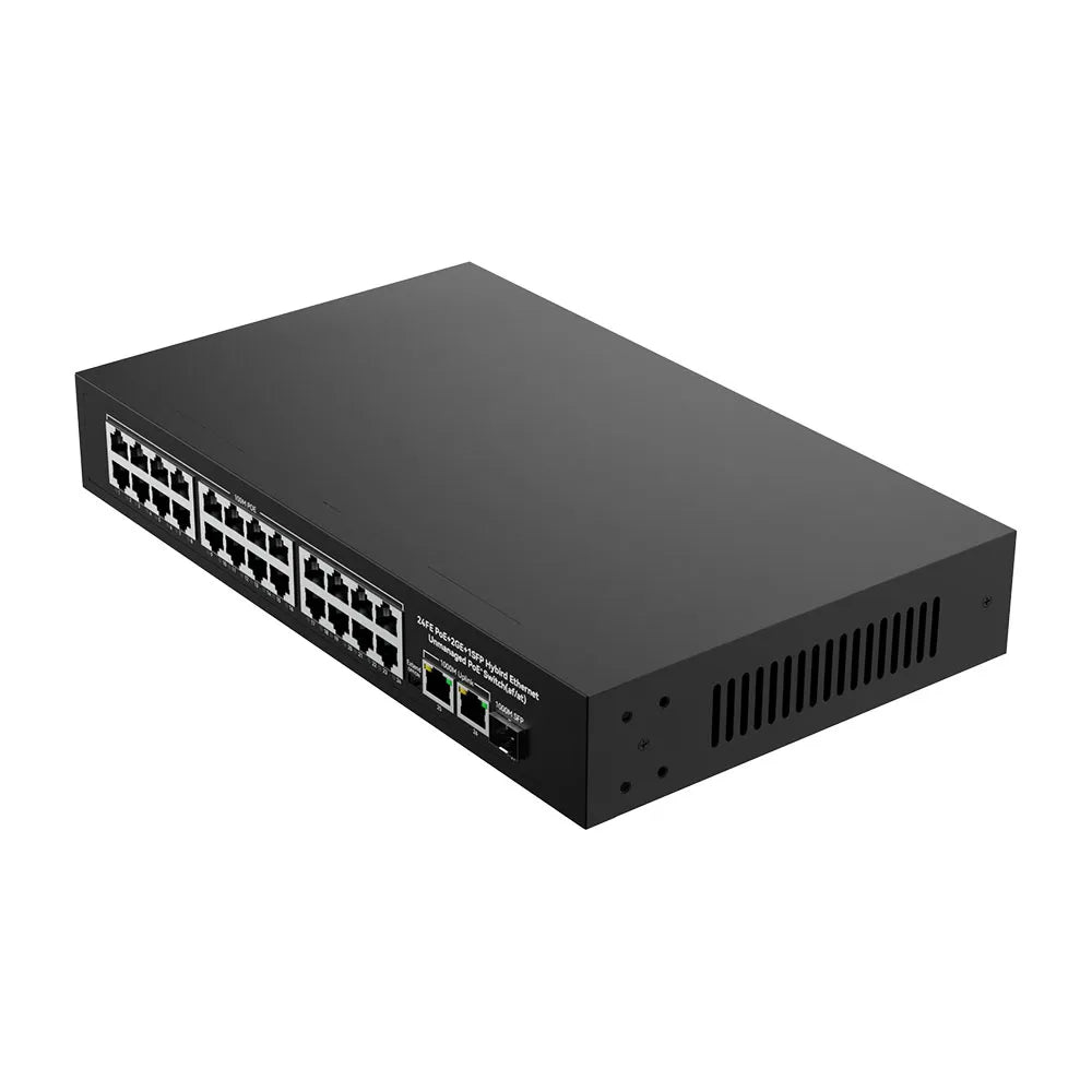 UltraLAN UL-FS1026PS – 24-Port PoE Switch with SFP