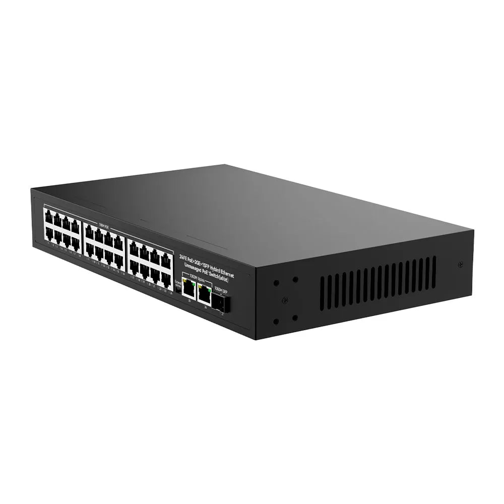 UltraLAN UL-FS1026PS – 24-Port PoE Switch with SFP