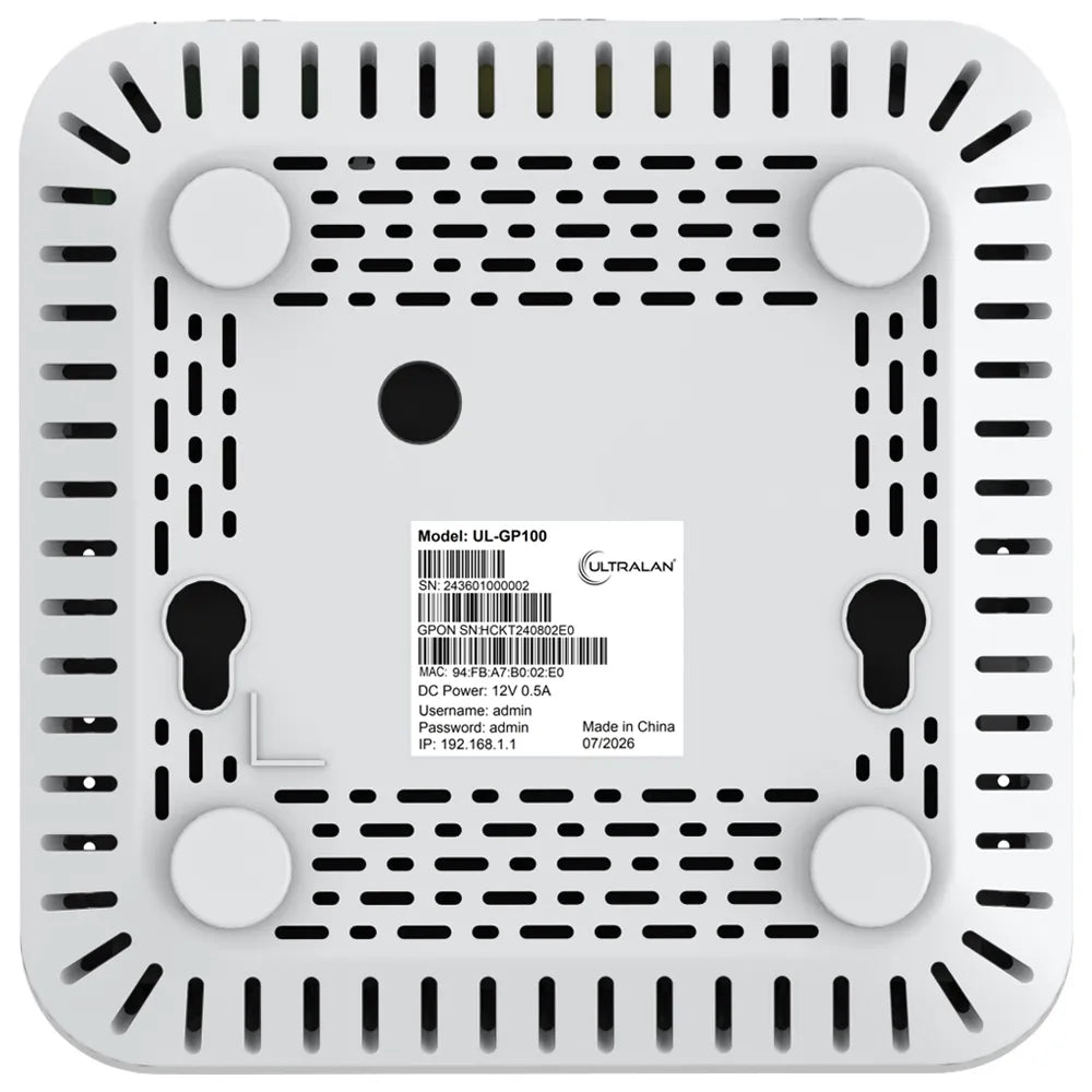 UltraLAN 1 Port Gigabit XPON ONU