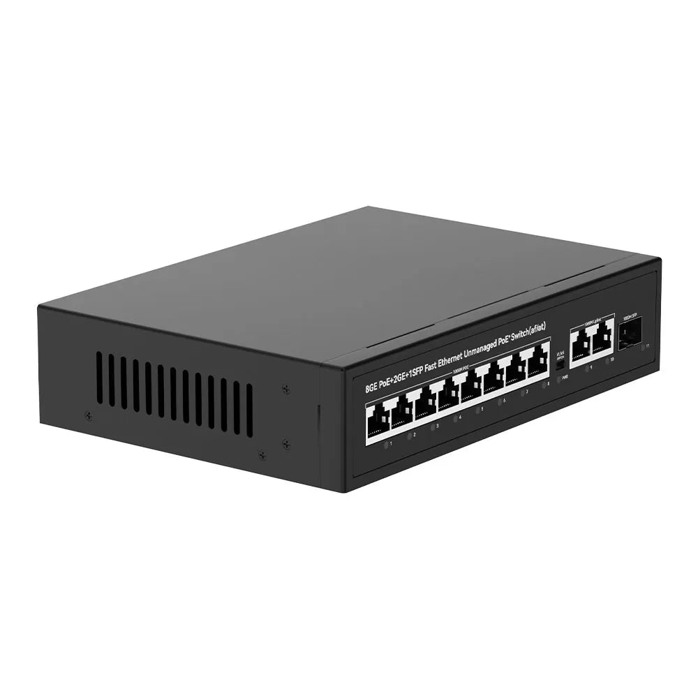 UltraLAN UL-GS1010P – 8 Port Gigabit PoE Switch with SFP