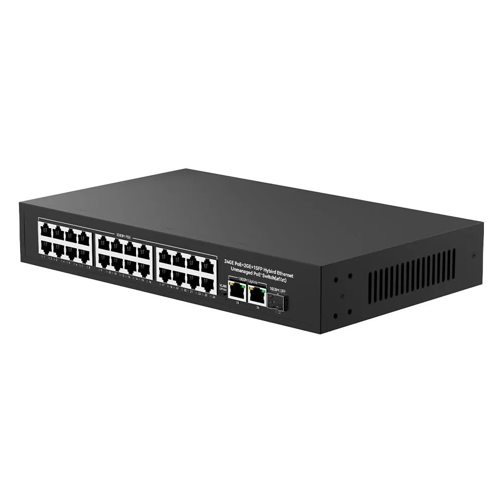 UltraLAN UL-GS1026PS – 24 Port Gigabit PoE Switch with SFP