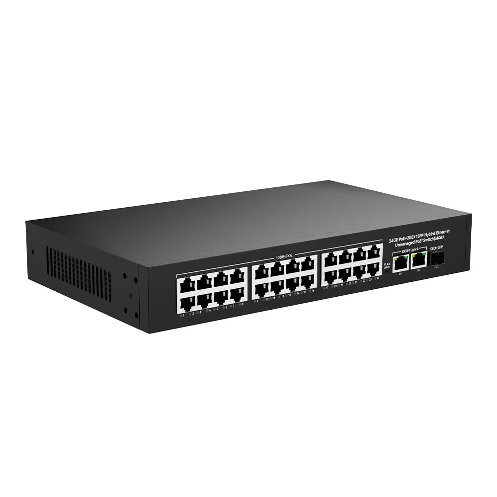UltraLAN UL-GS1026PS – 24 Port Gigabit PoE Switch with SFP