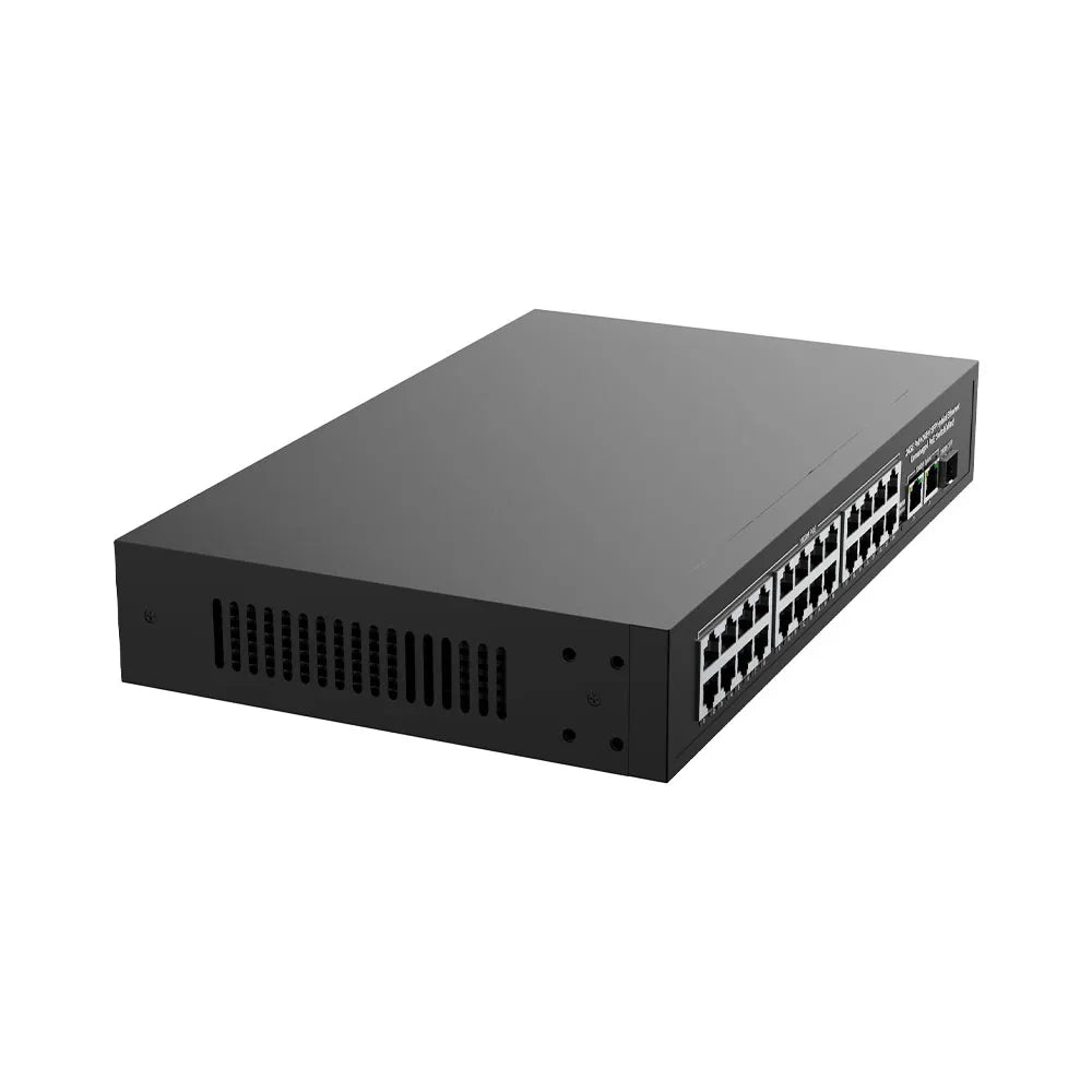 UltraLAN UL-GS1026PS – 24 Port Gigabit PoE Switch with SFP