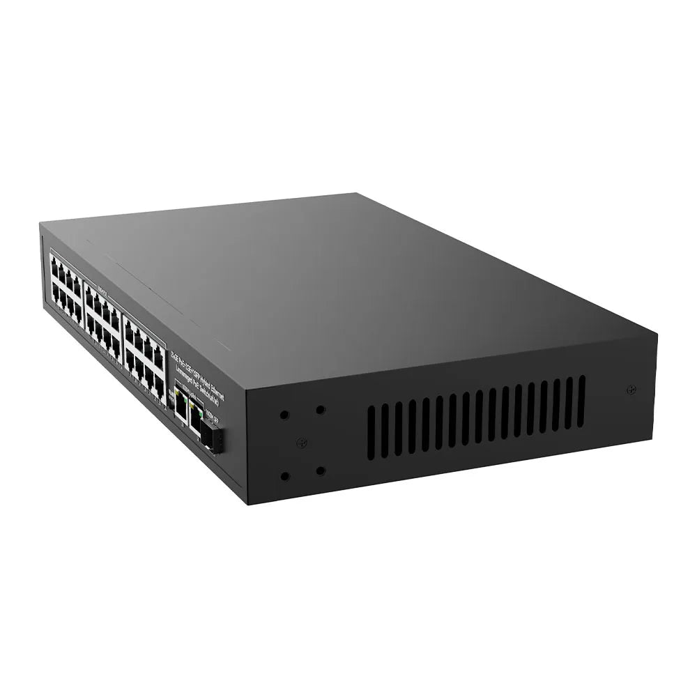 UltraLAN UL-GS1026PS – 24 Port Gigabit PoE Switch with SFP
