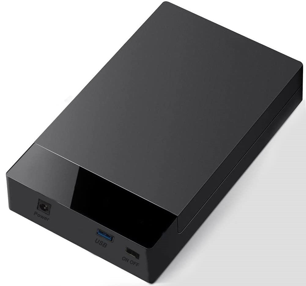 Unique 2 In 1 3.5 Inch Usb Sata External Hard Drive Enclosure Case