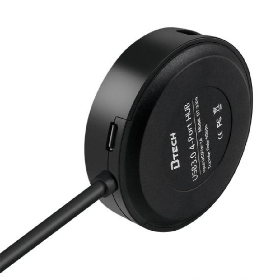 DTECH High Speed 4-Port USB 3.0 HUB