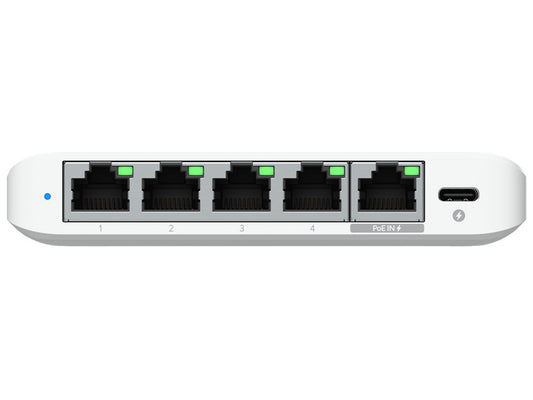 Ubiquiti UniFi Flex Mini 2.5Gbps 5 Port Switch with PoE Input - Guards On Duty Shop & Security Guards