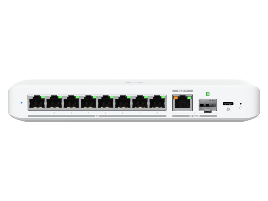 Ubiquiti UniFi Flex 2.5G 8 Port 2.5G with 10G Combo Uplink - Guards On Duty Shop & Security Guards