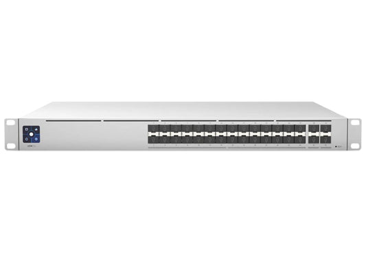Ubiquiti UniFi Aggregation Switch Pro 28 Port SFP+ 4 SFP28 - Guards On Duty Shop & Security Guards