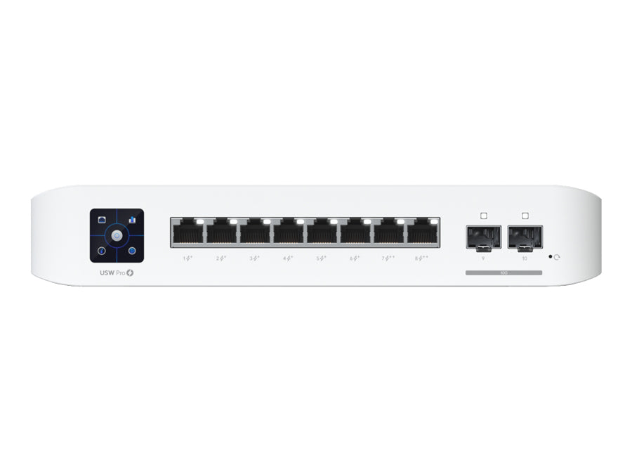 Ubiquiti UniFi Switch Pro 8 Port 6PoE+ 2PoE++ 120W - Guards On Duty Shop & Security Guards