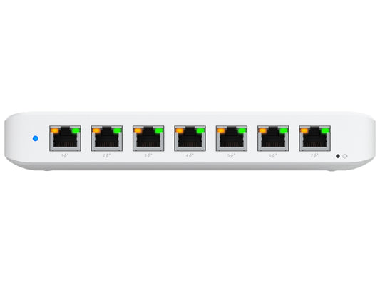 Ubiquiti UniFi Switch Ultra 8 Port Gigabit 1PoE Input 7 PoE Out 52W - Guards On Duty Shop & Security Guards