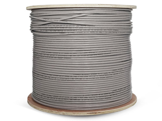 Linkbasic 500m Drum Cat5e Solid Grey UTP Cable - Guards On Duty Shop & Security Guards