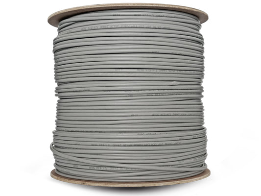 Scoop 500m Drum Cat5e CCA Grey UTP Cable - Guards On Duty Shop & Security Guards
