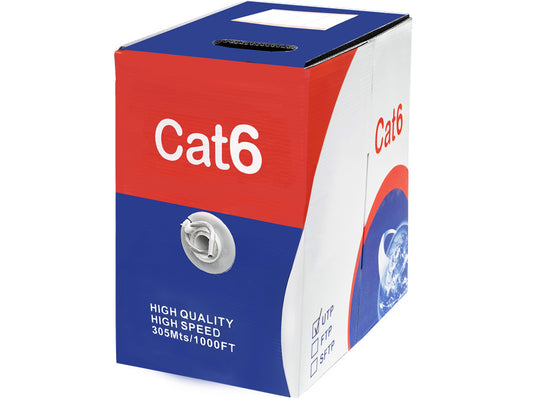 Scoop Unbranded 305m Box Cat6 CCA Grey UTP Cable - Guards On Duty Shop & Security Guards