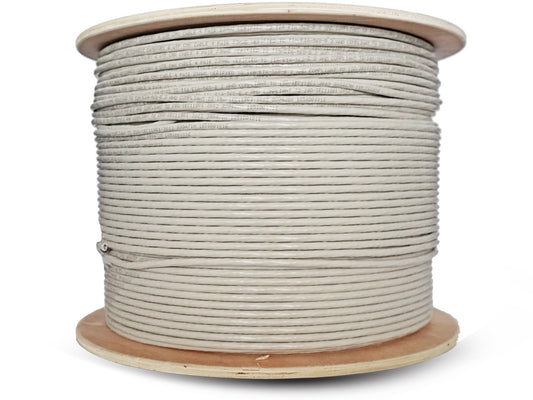 Linkbasic 500m Drum Cat6 Solid Grey UTP Cable - Guards On Duty Shop & Security Guards