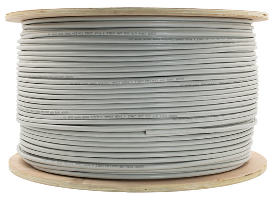 Scoop 500m Drum Cat6 CCA Grey UTP Cable - Guards On Duty Shop & Security Guards