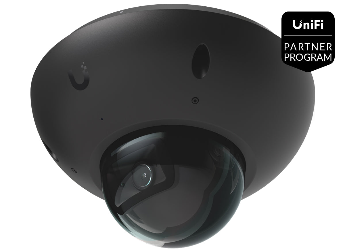 Ubiquiti UniFi Protect G6 Dome 8MP Black IP Camera | UVC-G6-Dome-B - Guards On Duty Shop & Security Guards